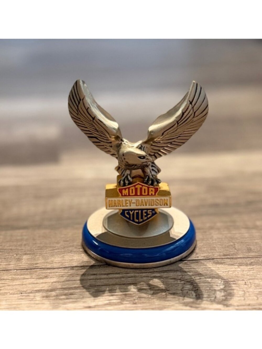 1998 Harley-Davidson "The Ultimate Chopper" Pocket Watch & Display Stand By Fran - Picture 2 of 6